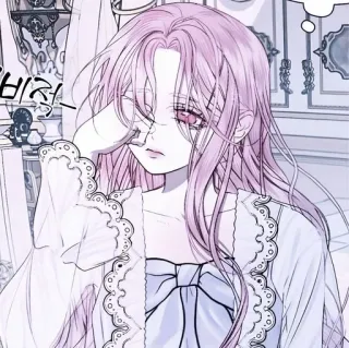 🥡 aff729d7 비참 Anime, Manga, Gadis, Sedih, Menangis, Rambut pink whatsapp sticker