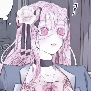 🥡 fe4dd8cd Anime, Manga, Rambut merah muda, Mawar, Boneka, Dijahit, Karakter whatsapp sticker