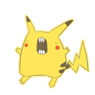 🌚 8681a968 Pikachu Pikachu, Pokémon, Anime, Cartone animato, Adesivo telegram sticker