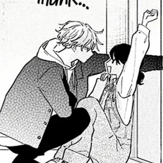 🍳 74683ae7 THANK... อนิเมะ, มังงะ, ตัวละคร, งานศิลปะ, มิตรภาพ telegram sticker