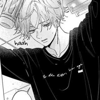 🍳 95efba3f haah สไตล์อนิเมะ, มังงะ, น่ารัก, เด็กผู้ชาย, ศิลปะ, ภาพประกอบ telegram sticker