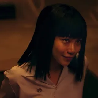 🌟 308599d3 Nanno Girl from Nowhere Girl from Nowhere, Нанно, школьная форма, портрет, Таиланд telegram sticker