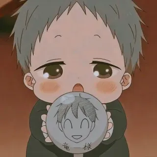 🎆 2d041995 龍一様 Anime, Bayi, Lucu, Kartun, Jepang, Manga telegram sticker