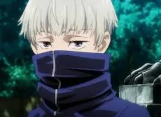 🙄 4c4a63fc Inumaki Toge Jujutsu Kaisen anime, manga, character, jujutsu kaisen, inumaki toge whatsapp sticker