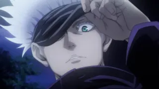 😏 e1754764 Satoru Gojo Jujutsu Kaisen anime, manga, jujutsu kaisen, gojo satoru, character, fanart whatsapp sticker