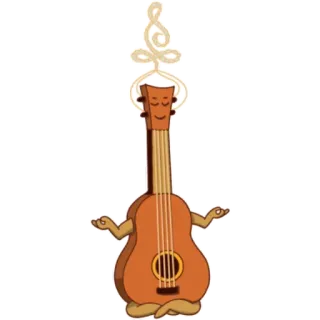 Укулель whatsapp stickers