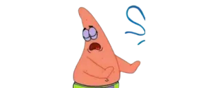 🔰 aa6e06c4 Patrick Star Spongebob Squarepants S Спанч Боб, Патрик Стар, Мультфильм, Nickelodeon, Эмодзи telegram sticker