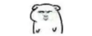 🔰 b3c98bde Хомяк, Смешной, Мем, Животное, Мультфильм telegram sticker