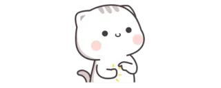 🔰 1c54fd74 gatto, kawaii, carino, adesivo telegram sticker