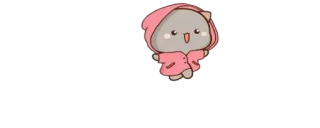 🔰 7460d3f5 carino, animale, cartone animato, kawaii, gatto, adesivo telegram sticker