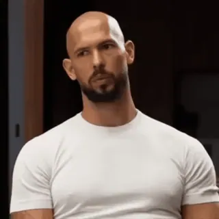 😄 a798c615 Andrew Tate Andrew Tate, Influencer, Uomo, Ritratto, Controverso, Social media telegram sticker