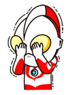 🙈 062d0b53 Ultraman Мультфильм, Аниме, Герой, Монстр, Персонаж telegram sticker