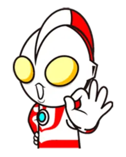 👌 bdf653d4 Ultraman Мультфильм, Персонаж, Аниме, Ультрамен, ОК telegram sticker