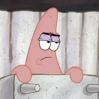 ✨ 3e03f41e Patrick Star SpongeBob SquarePants Patrick Étoile, Bob l'éponge, Dessin animé, Mème, Drôle, Nickelodeon whatsapp sticker