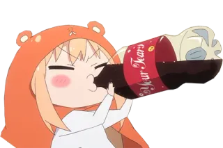 Zero's Umaru pack whatsapp stickers