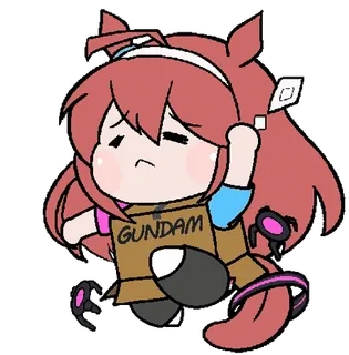 @GreySunders || Uma Musume : Pretty Derby whatsapp stickers