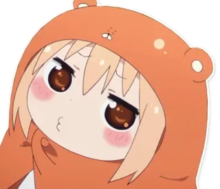 Himoutu! Umaru-Chan @Otakuzdream telegram stickers
