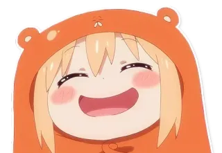 😊 90ba32a4 Umaru Doma Himouto! Umaru-chan umaru, anime, kawaii, schattig, manga, himouto, umaru-chan whatsapp sticker