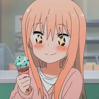 🥤 110523c0 Anime, Gelato, Carino, Ragazza, Kawaii telegram sticker