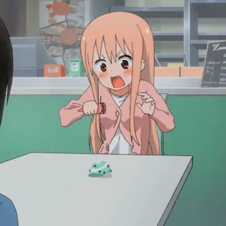 🥤 17cfb034 Anime, Carino, Ragazza, Dolce, Cibo, Gelato telegram sticker