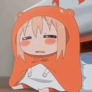 🥤 1e6a181a Umaru Doma Himouto! Umaru-chan Anime, Chibi, Carino, Umaru, Kawaii telegram sticker