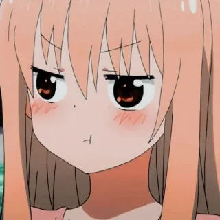 🥤 5357f0a1 Anime, Ragazza, Cartone animato, Carino, Manga, Espressione telegram sticker