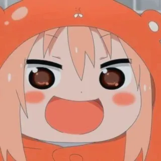 🥤 b2e5dbfa Umaru Doma Himouto! Umaru-chan umaru, anime, himouto, kawaii, carino telegram sticker
