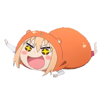 🤩 30def084 Umaru Doma Himouto! Umaru-chan アニメ, うまる, 可愛い, 漫画, 面白い, 怠惰, かわいい telegram sticker