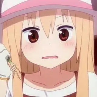 🧇 1ee3877d anime girl, cartoon, cute, character, girl, blonde telegram sticker