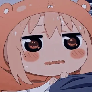 🎐 7616af32 Umaru Doma Himouto! Umaru-chan Anime, Umaru, Słodkie, Kreskówka, Manga whatsapp sticker