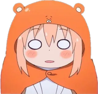 😐 1f8a26c3 Umaru Doma Himouto! Umaru-chan 애니메이션, 우마루, 우마루짱, 귀여운, 카와이, 캐릭터, 웃긴 telegram sticker