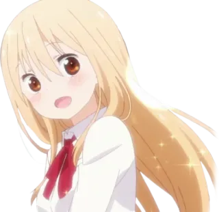 ✨ 31b3b0c8 애니메이션, 만화, 귀여운, 여자, 금발, 카와이 telegram sticker