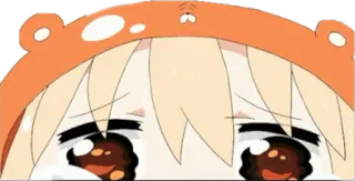 🥺 76bd9233 Umaru Doma Himouto! Umaru-chan 애니메이션, 우마루, 울음, 카와이, 만화 telegram sticker