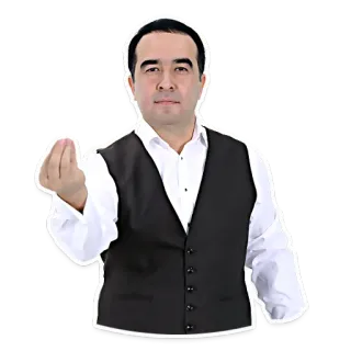 🤐 ed6b574d pria, setelan jas, gestur, gestur tangan italia telegram sticker