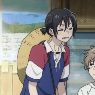 🥥 3ca2d545 anime, character, boy, cartoon whatsapp sticker