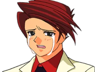 😥 046a252f Anime, weinen, traurig, Tränen, emotional telegram sticker