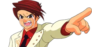 😡 196af9f0 anime, weinen, zeigen, wütend telegram sticker