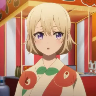 💛 54f75236 anime, cewek, karakter, imut whatsapp sticker