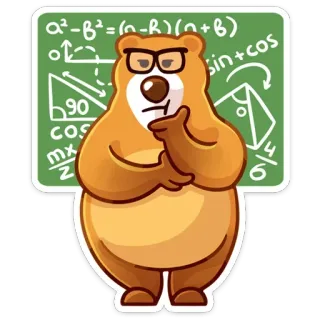 🤔 bd515d9a a²-b²=(a-R)(n+6)
sin+cos
COS
mx
Z gấu, toán học, giáo dục, công thức, giáo viên, đại số, hình học, khoa học telegram sticker