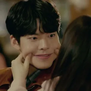 🤗 0366293b 人, 微笑, 脸, 可爱, 脸颊 telegram sticker