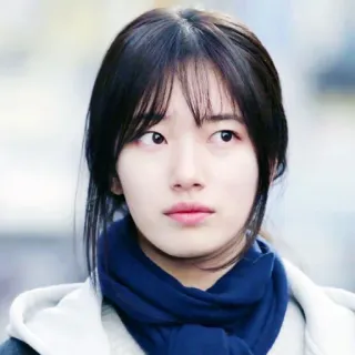 👀 d46cb0b0 女人, 人物, 肖像, 围巾, 脸 telegram sticker