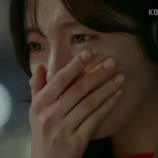 😔 dd5cbcee 女人, 哭泣, 悲伤, 沮丧, 难过, 情绪化, 眼泪 telegram sticker