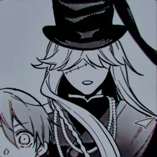 📰 35dd74d0 Undertaker Black Butler アニメ, マンガ, アンダーテイカー, 黒執事, キャラクター telegram sticker