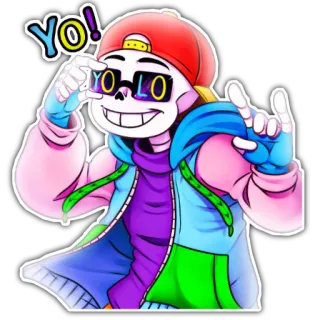Undertale AU ( created by @luffyllia) telegram stickers