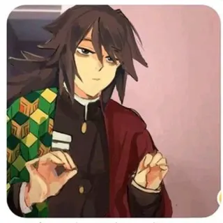 🌊 e9a4ea8e Giyu Tomioka Demon Slayer Anime, Demon Slayer, Giyu Tomioka, Personaje, Animación Japonesa whatsapp sticker