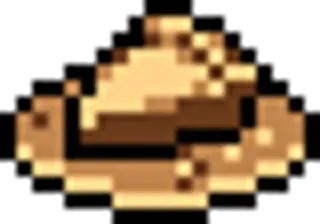 ☺️ 03e3531f nourriture, chapeau, pixel art, cuisine whatsapp sticker