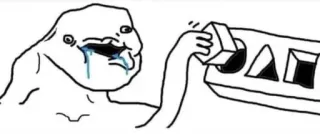 "Brainlet" [by @Naffy] whatsapp stickers