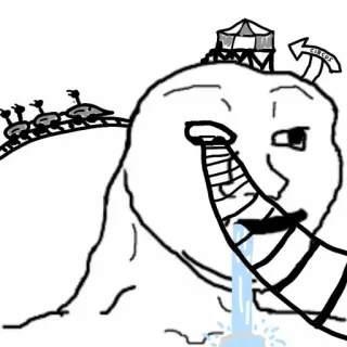 "Brainlet" [by @Naffy] telegram stickers