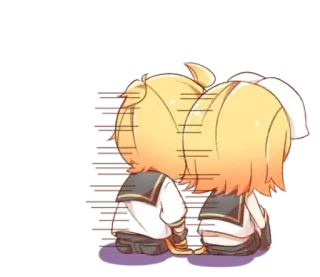 💭 5f02f737 Anime, Chibi, Niedlich, Traurig, Paar, Anime Mädchen, Freundschaft, Emotional telegram sticker