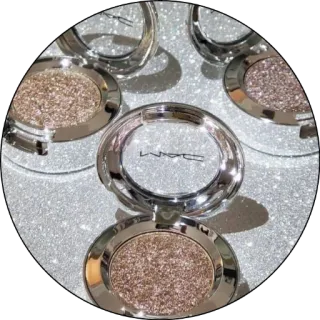 🧺 2d08a424 MAC makeup, eyeshadow, cosmetics, glitter, MAC, beauty telegram sticker